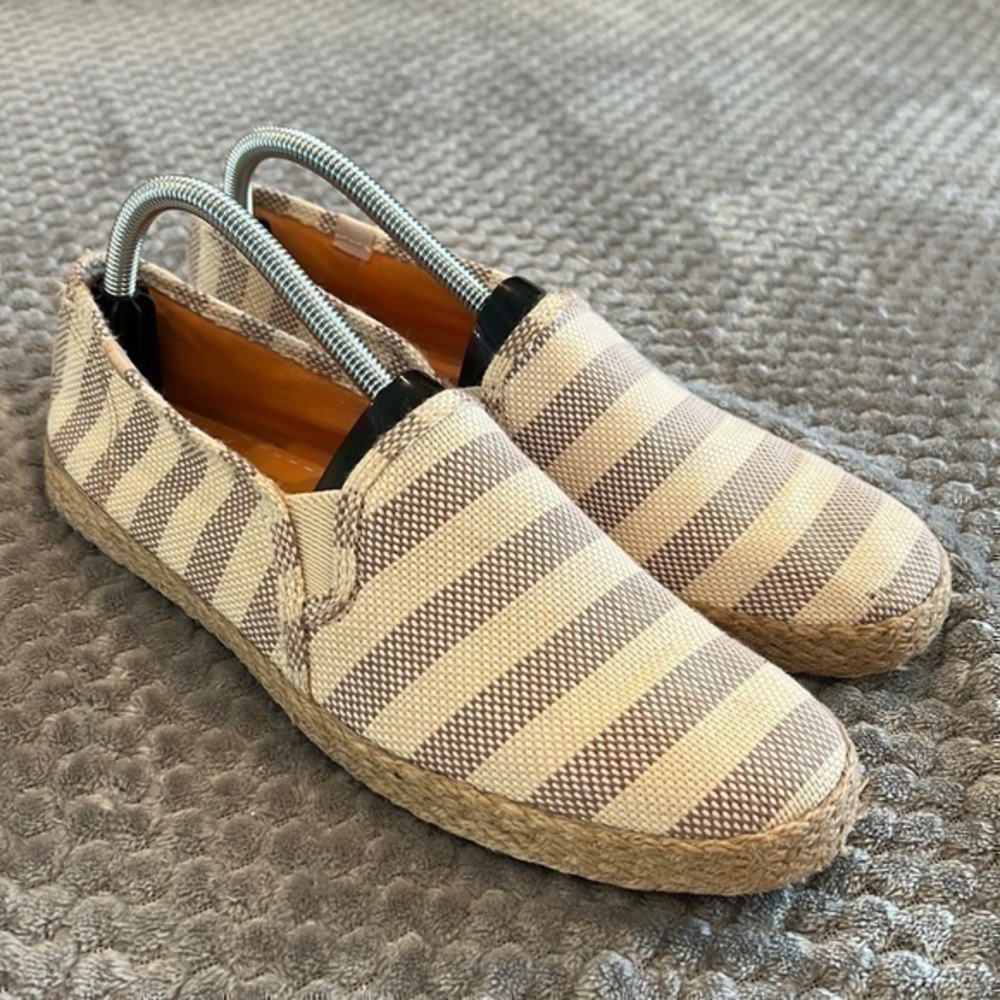 Keds Tan and Light Brown Slip Ons Size 9.5